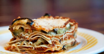 LASAGNE AUBERGINES ET PARMESAN