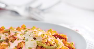 Macaroni Style Pizza