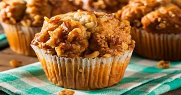 Muffin Santé Pommes, Carottes et Ananas