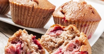 Muffins à la Fraise