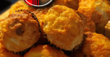 Muffins au Fromage Cheddar