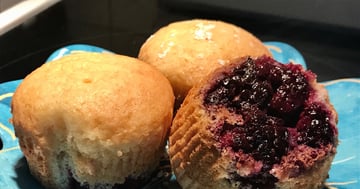 Muffins aux Petits Fruits de Champs