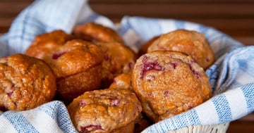 MUFFINS TRIPLE FRAMBOISES