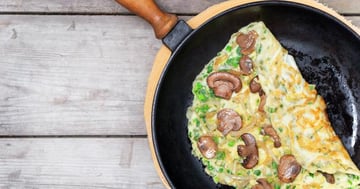 Omelette aux Champignons