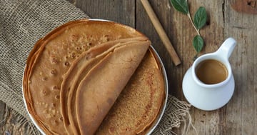 Pâte à Crêpes au Caramel