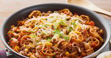 Pâtes « Tacos » en un Seul Plat