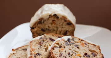 Pain Aux Dattes Et Aux Canneberges