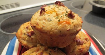 Petits Pains ou Muffins Jambon Fromage