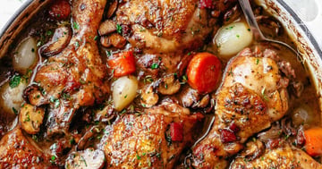 Pilons de Poulet Croustillants, Cuisses de Poulet et du Bacon