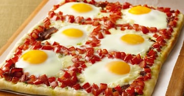 Pizza Déjeuner Salée