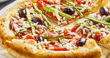 Pizza Grecque Blanche