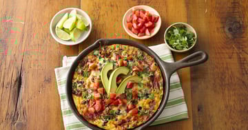 Poêlée Déjeuner Mexicaine au Chorizo Incroyablement Facile