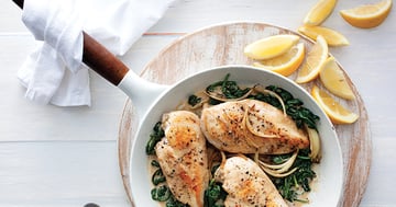 Poitrines de Poulet à la Florentine
