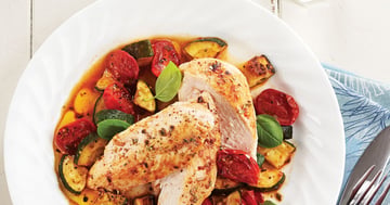Poitrines de Poulet à la Méditerranéenne