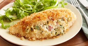 Poitrines de Poulet Farcies au Bacon, au Chili et au Fromage à la Crème