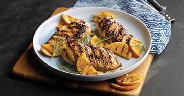 Poitrines de Poulet Grillées aux Herbes