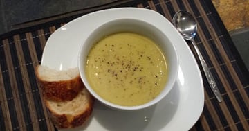 Potage de Brocoli et Chou-Fleur