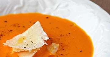 Potage de Carottes au Parmesan