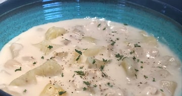 Potage de Pommes de Terre et Poulet