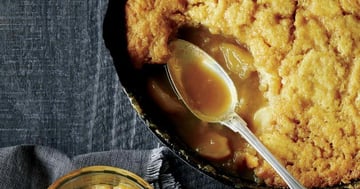 Pouding Chômeur aux Pommes et à L’érable