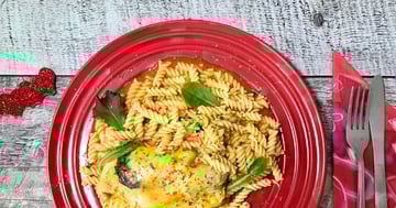 Poulet Farci de Fromage pour la St-Valentin