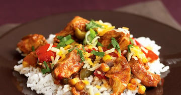 Poulet Tex-mex à la Mijoteuse