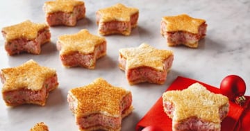 Petits Sandwichs de Noël à l’Érable