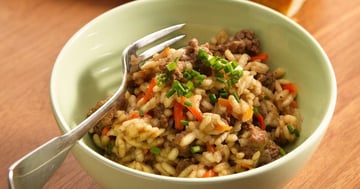 Risotto au Boeuf Haché