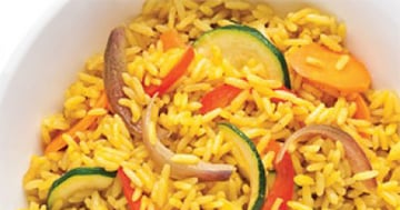 Riz Pilaf aux Légumes et Cari