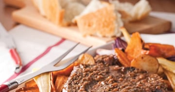 Rôti de Palette à L’oignon et Moutarde