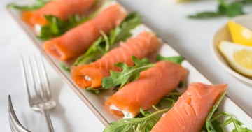 Rouleaux de Saumon Fumé et Philadelphia