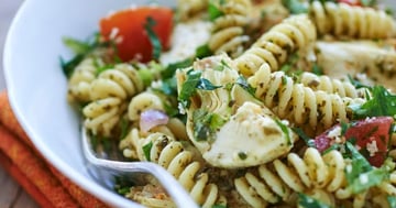 Salade de Pâte Tomates et Artichauts