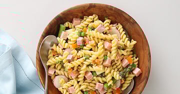 Salade de Pâtes Fraîches avec du Jambon