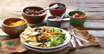 Salade-Tacos au Boeuf Haché Maigre