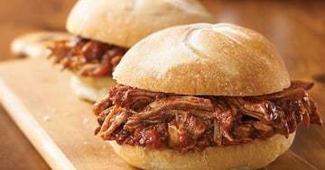 Sandwichs au Porc Effiloché