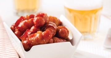 Saucisses Cocktail au Bacon Cuites au Four
