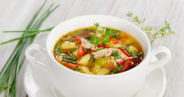Soupe de Poulet aux Légumes