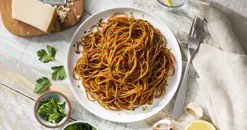 Spaghettini au Beurre Citronné et aux Fines Herbes