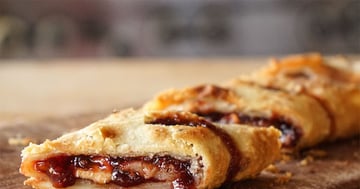 Strudel à la Confiture