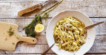 Tagliatelles au Poisson