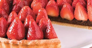 Tarte Chocolatée aux Fraises