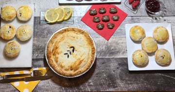 Tartes et Tartelettes aux Framboises pour Noël