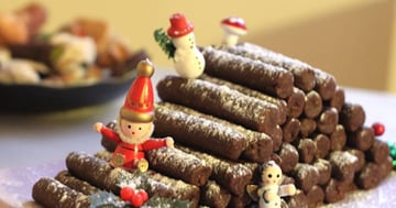 Tas de buches… » de Noël !!
