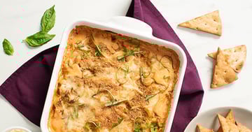 Trempette D’aubergine au Fromage Parmesan