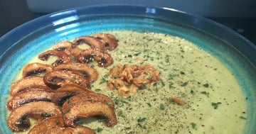 Velouté D’asperges et de Champignons