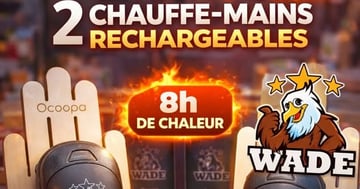 Concours Wade Surplus ltée- Gagnez 2 chauffe-mains rechargeables!
