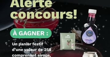 Concours Défi je mange local- Gagnez un panier festif d’une valeur de 25$!