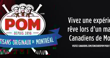 Concours Gagnez deux (2) billets pour le match du Canadien du 5 avril 2026!