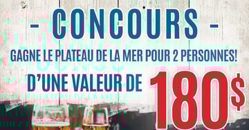 Concours Le Shack Du Pêcheur - Plateau de la Mer pour 2 Personnes à Gagner