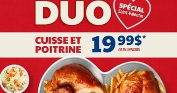 Concours Gagnez une carte cadeau de 100 $ chez Benny & Au Coq!